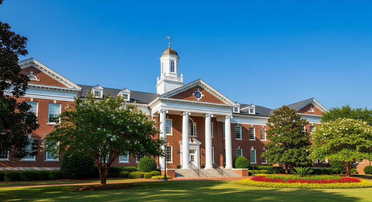 main administration building
