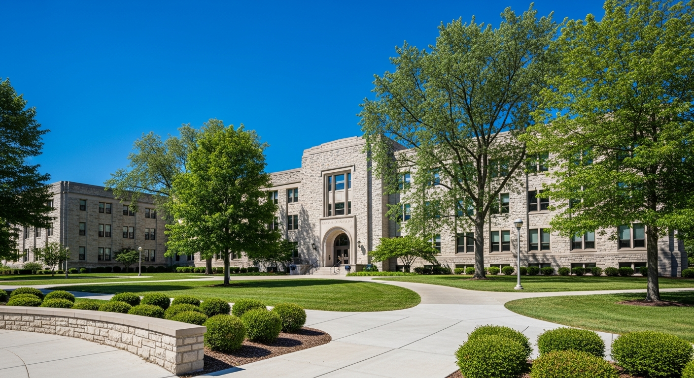 main administration building