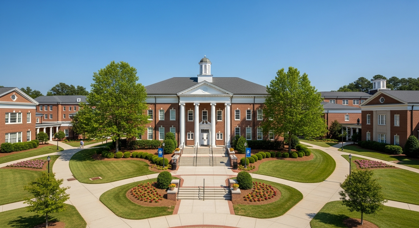 main administration building