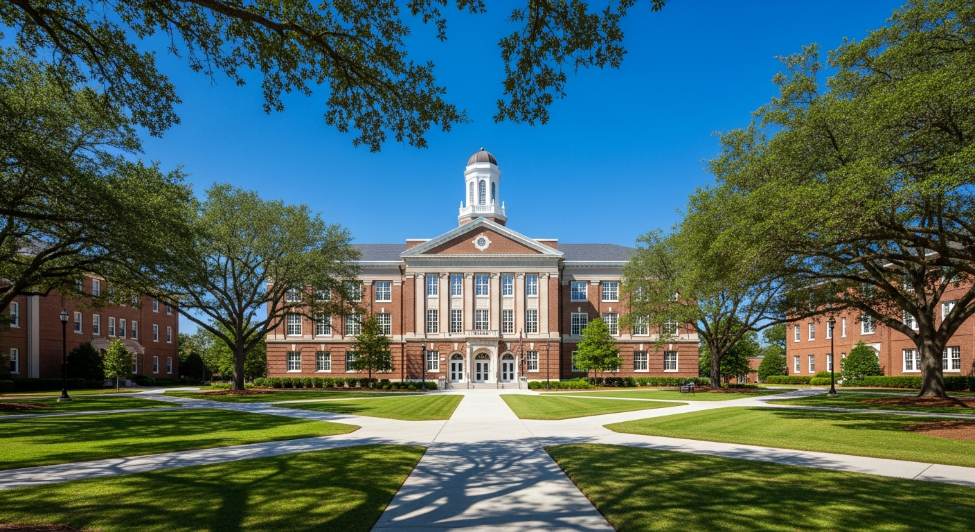 main administration building