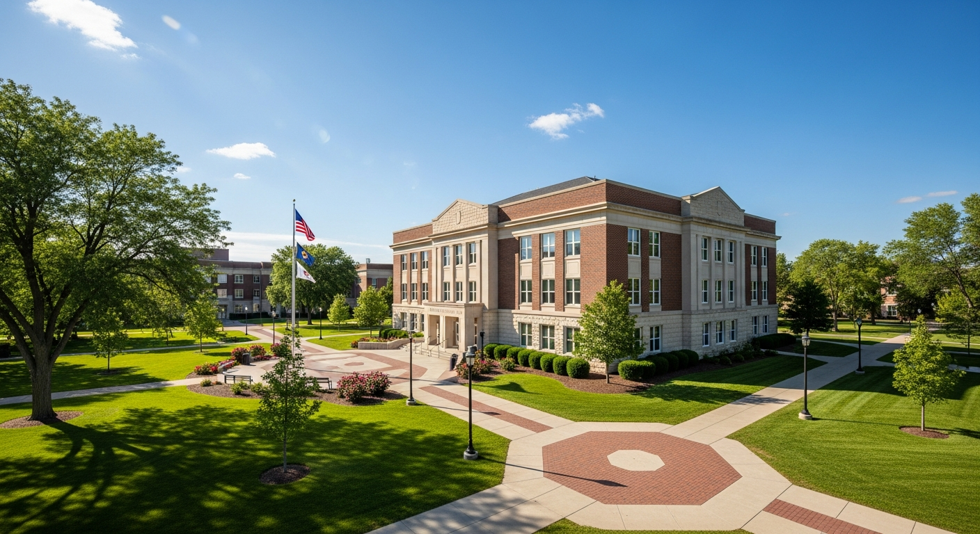 main administration building