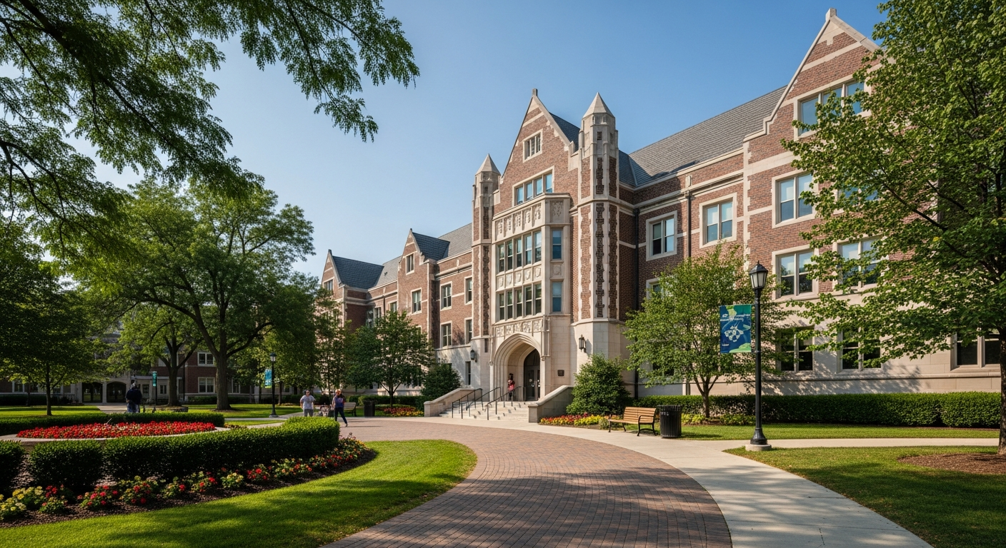 main administration building