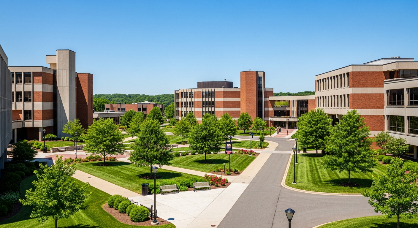central quad or green space