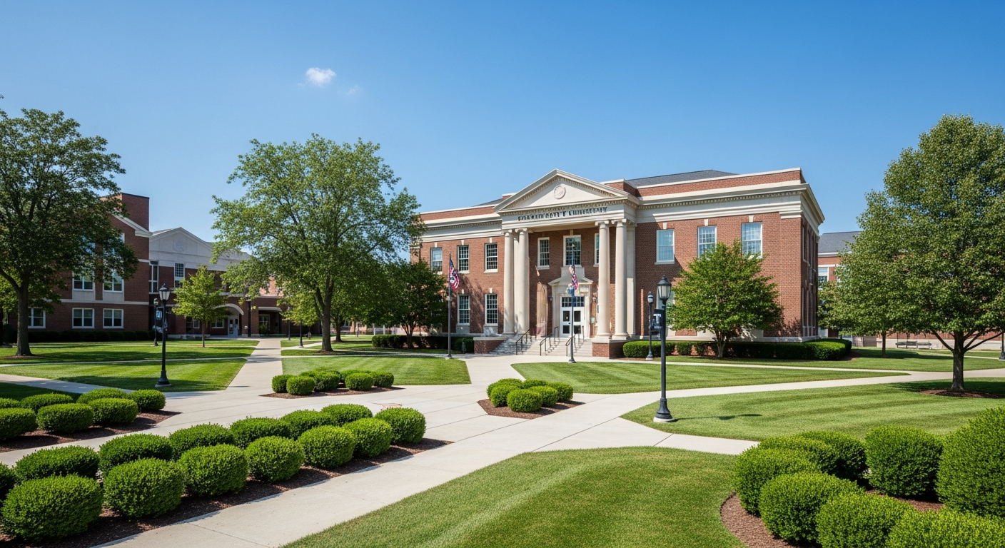 main administration building