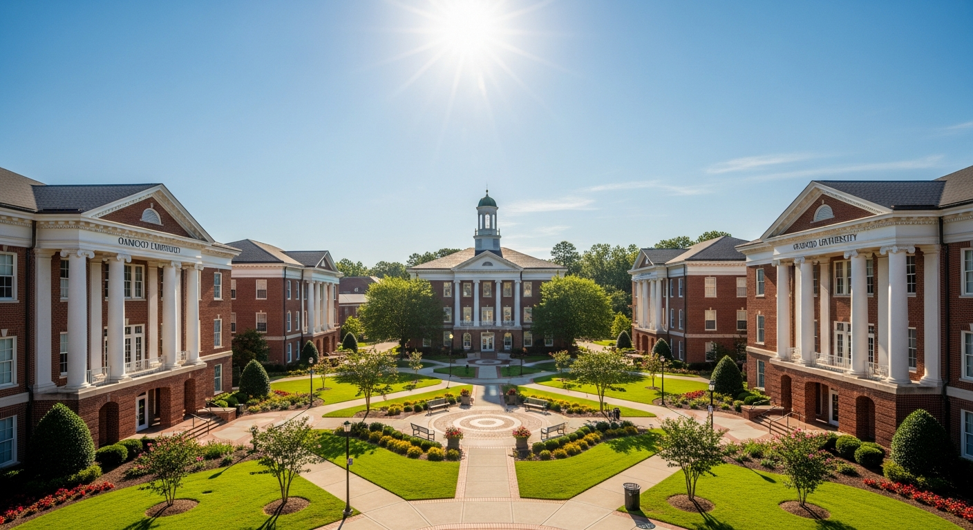 central quad or green space