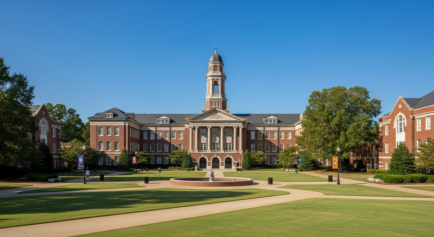 main administration building