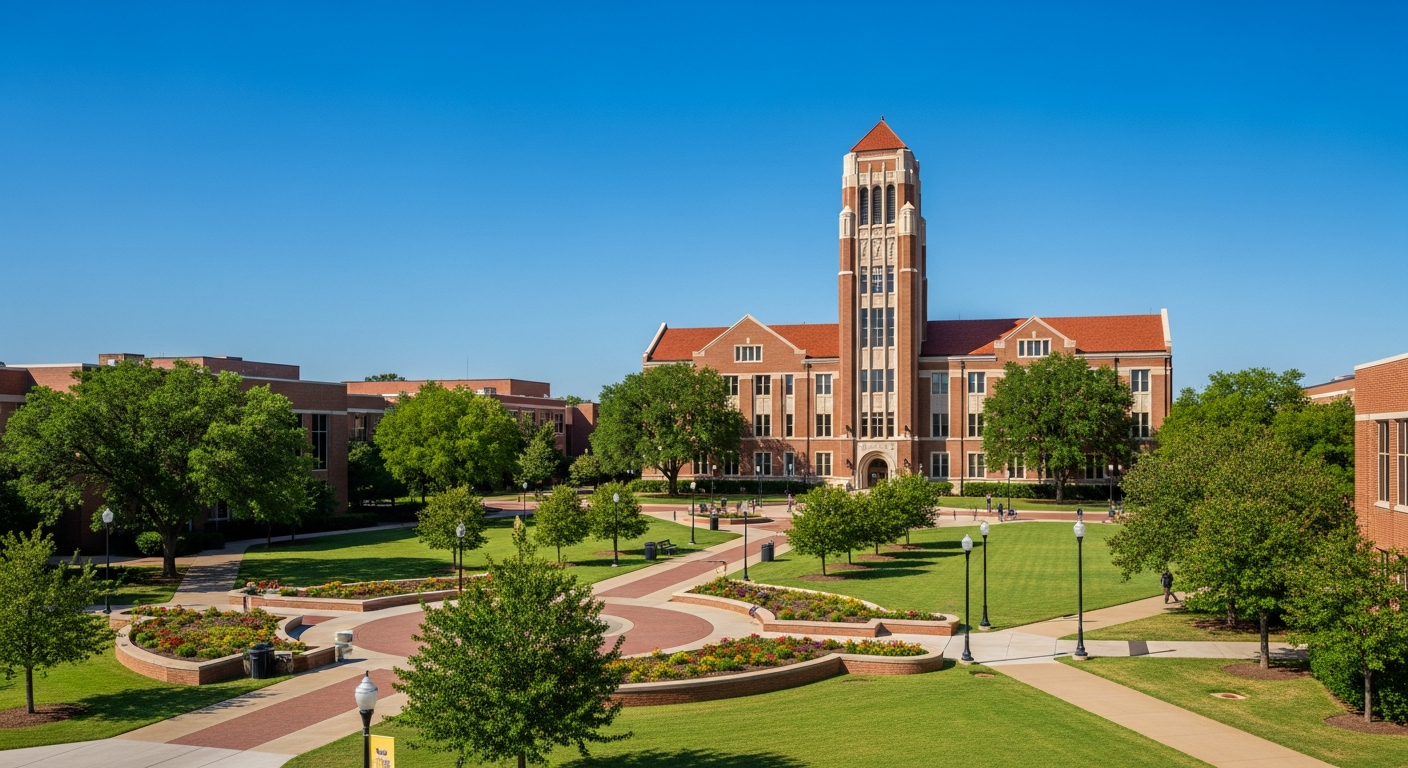main administration building