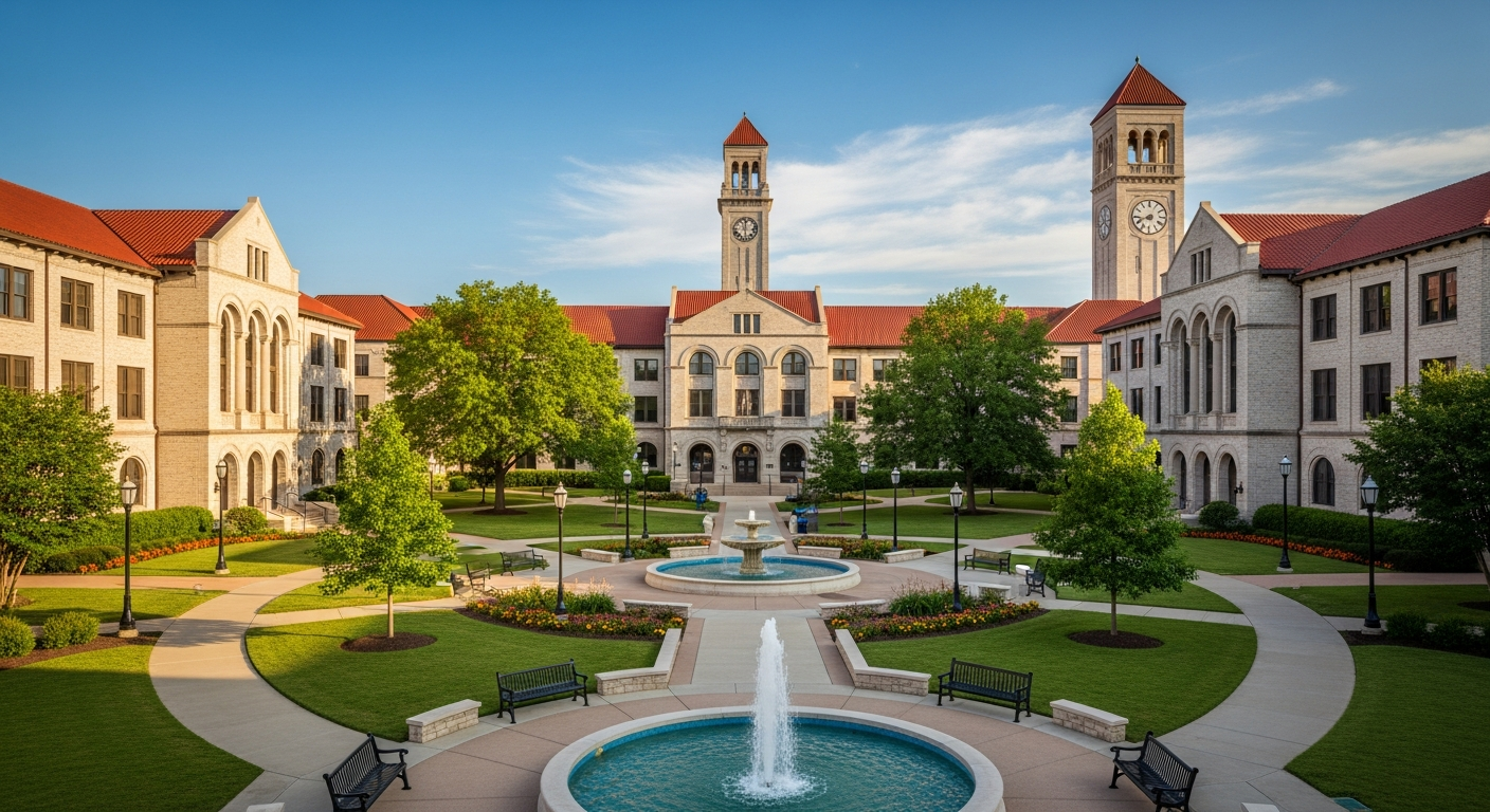 central quad or green space