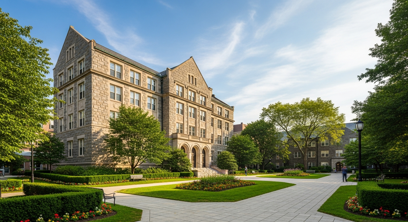 main administration building