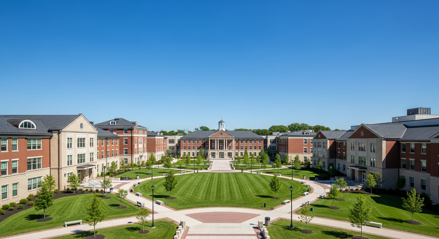 central quad or green space