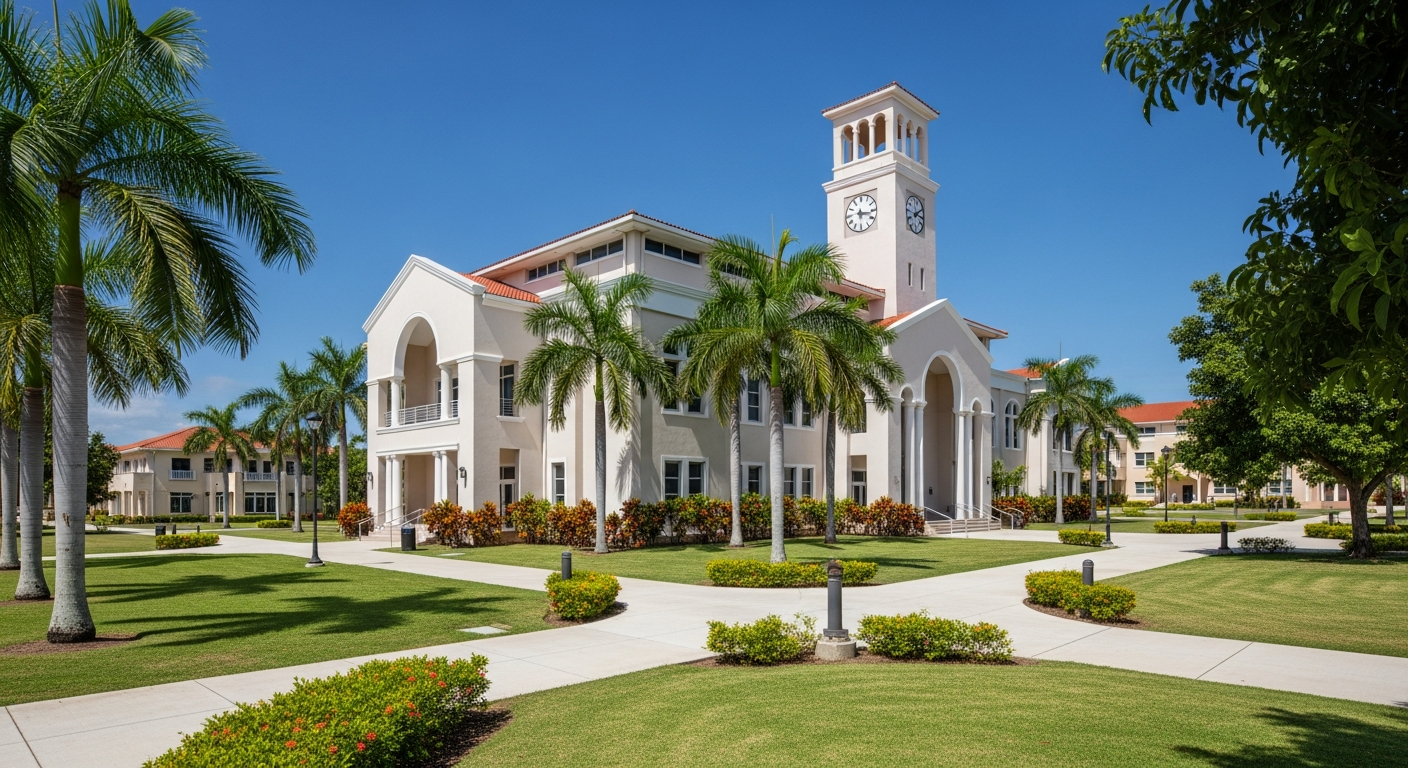 main administration building