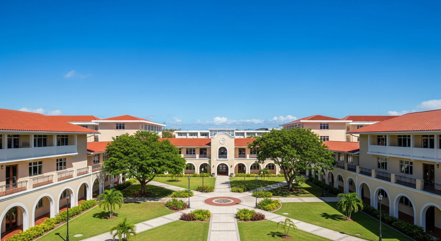 central quad or green space