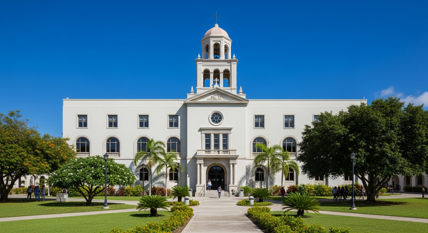 main administration building