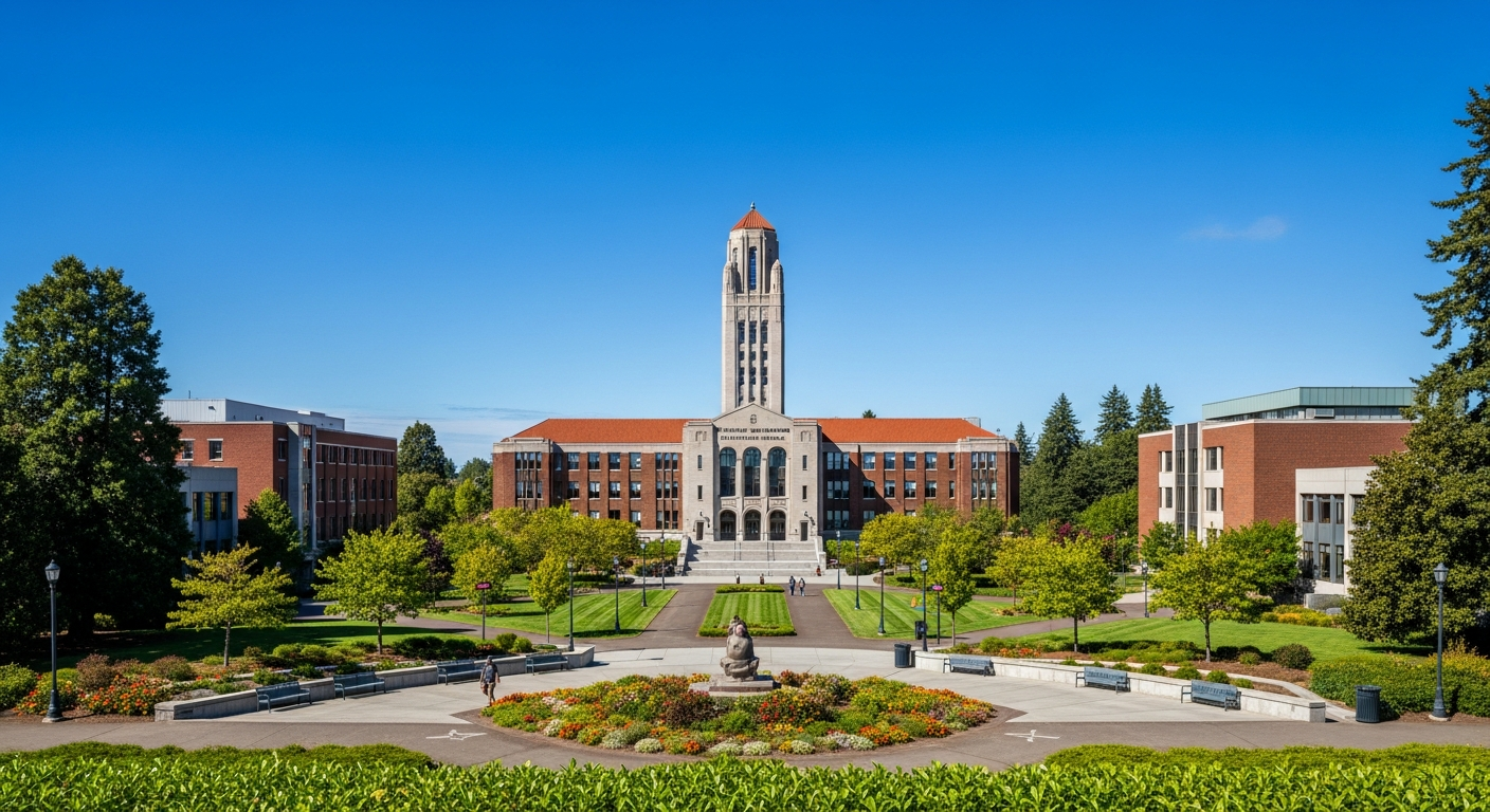 main administration building