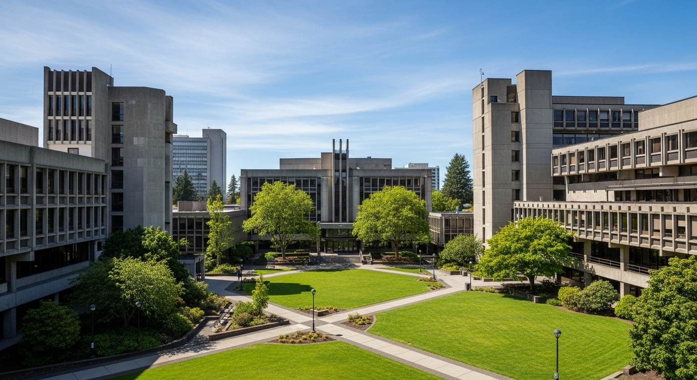 central quad or green space