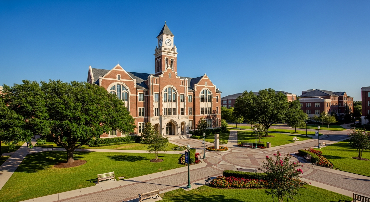 main administration building
