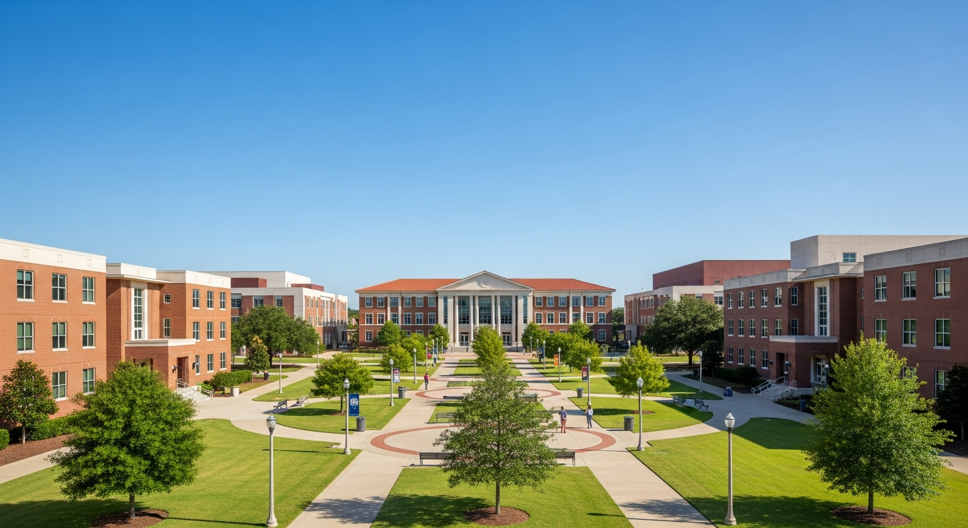 central quad or green space