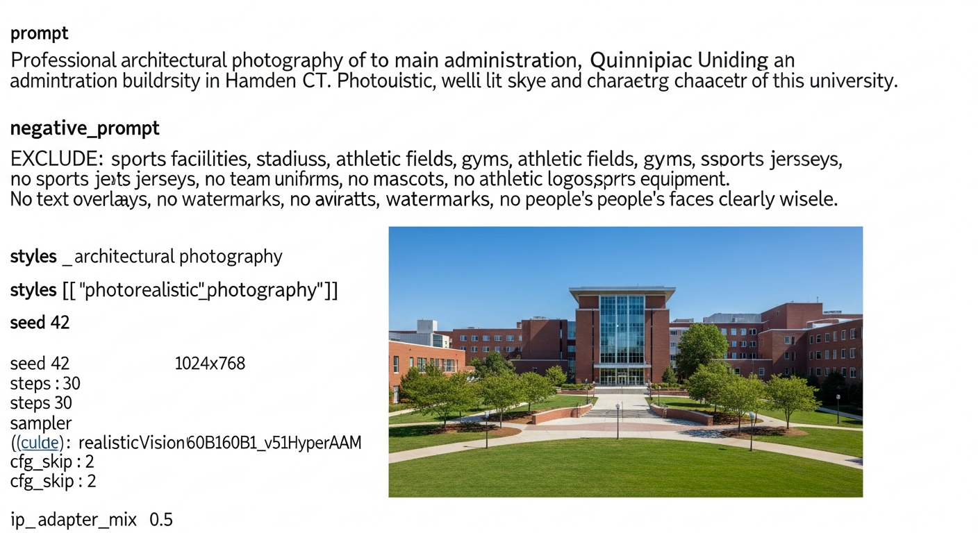 main administration building