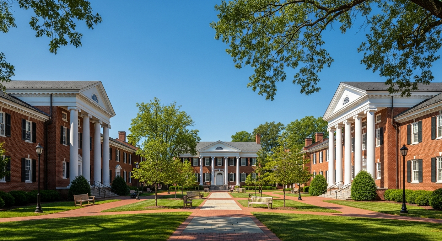 central quad or green space