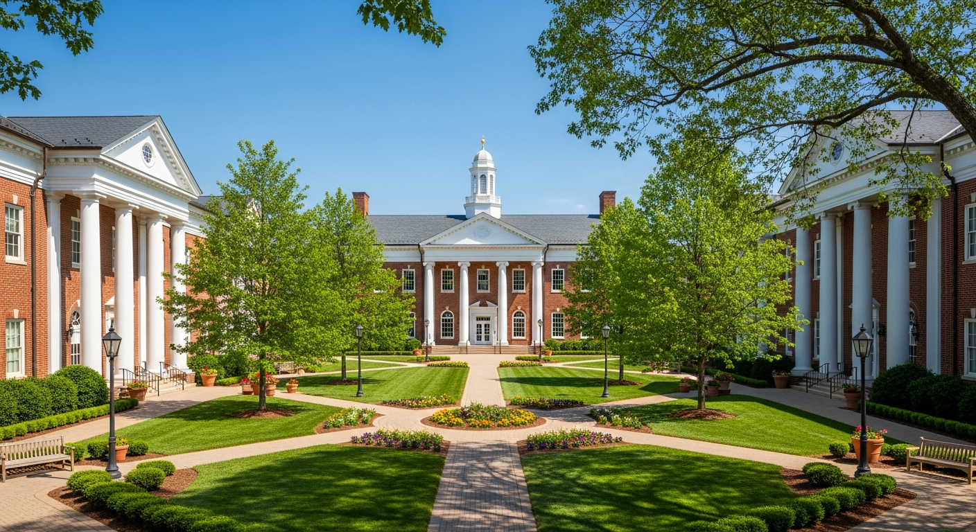 central quad or green space