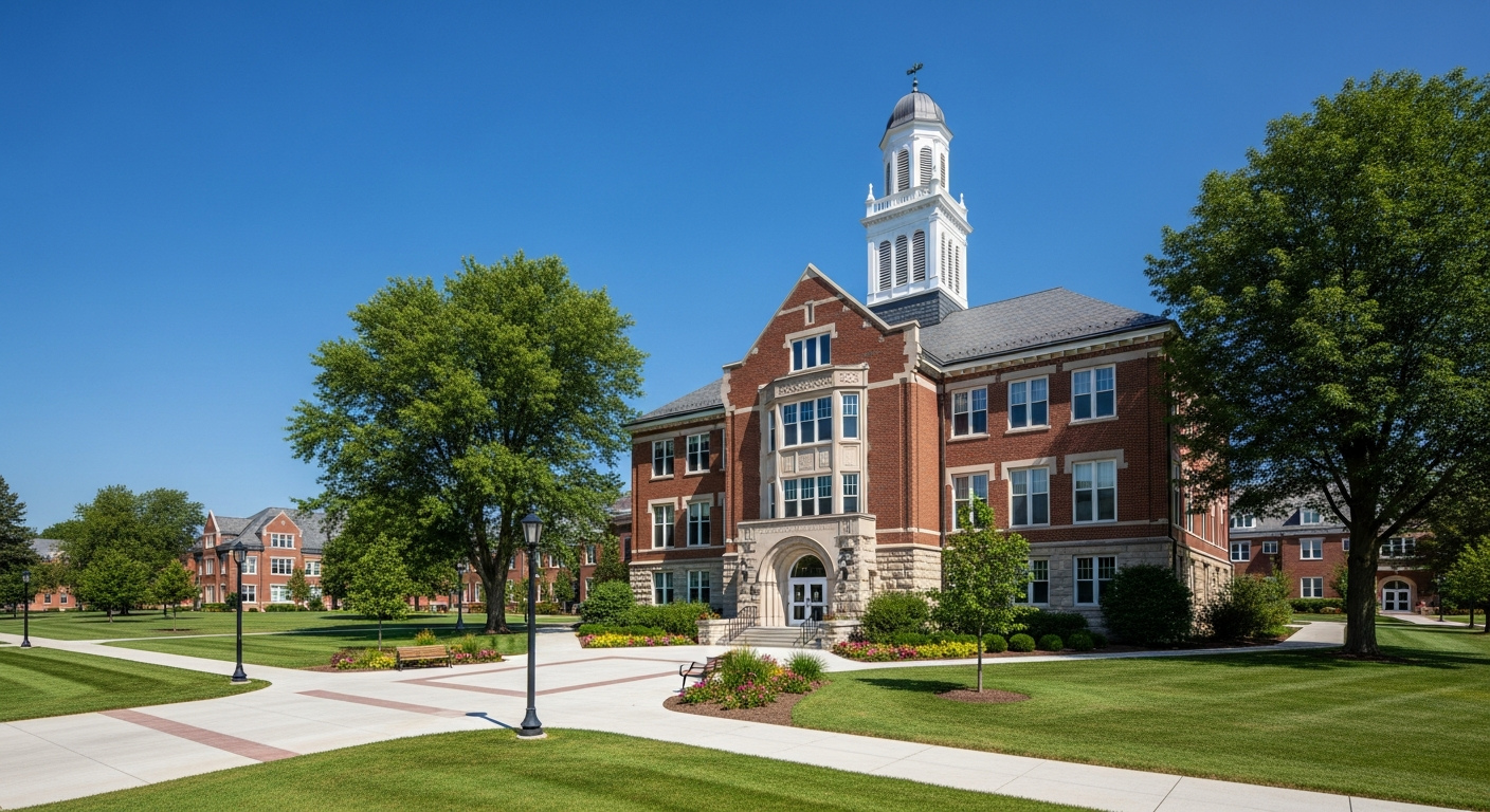 main administration building