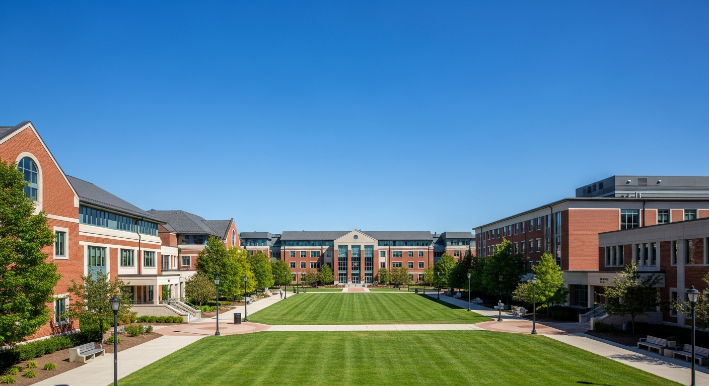 central quad or green space