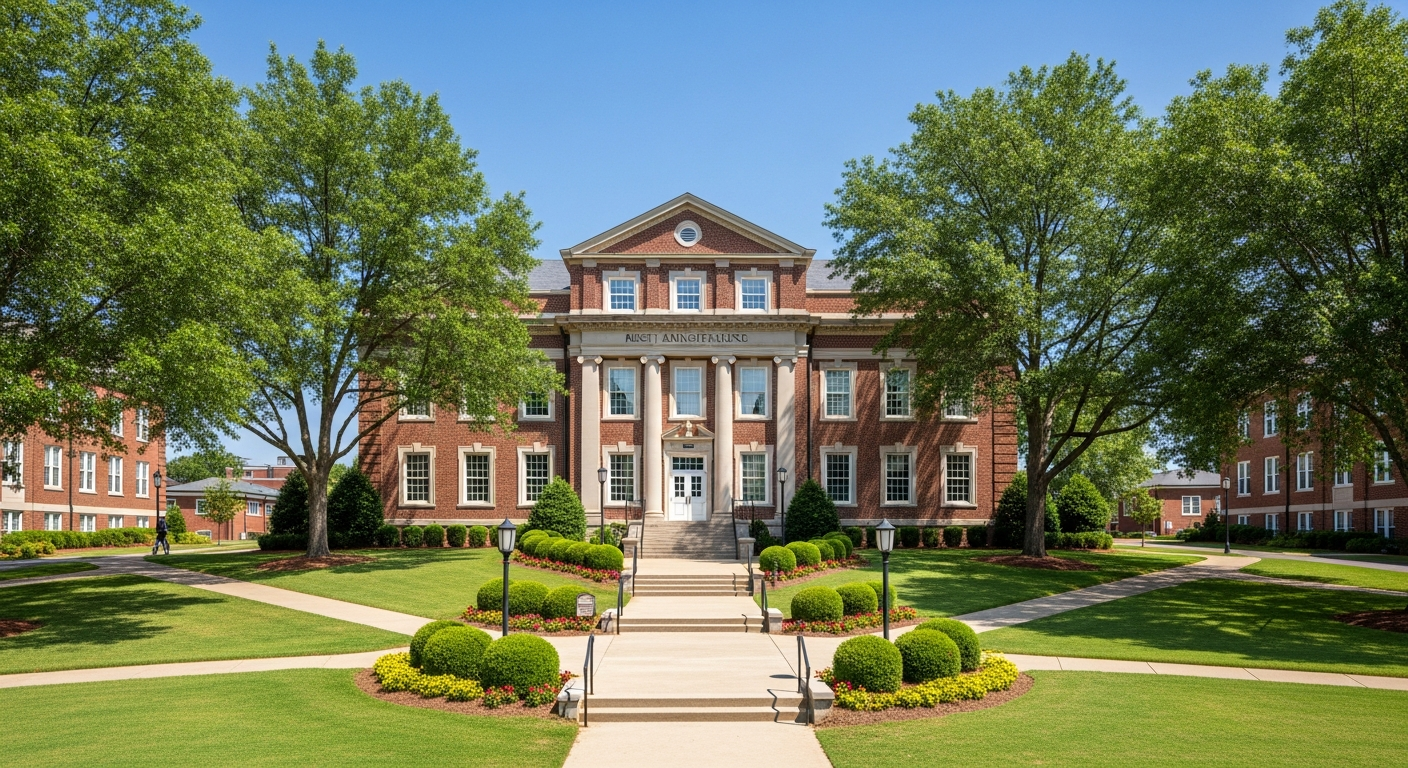 main administration building