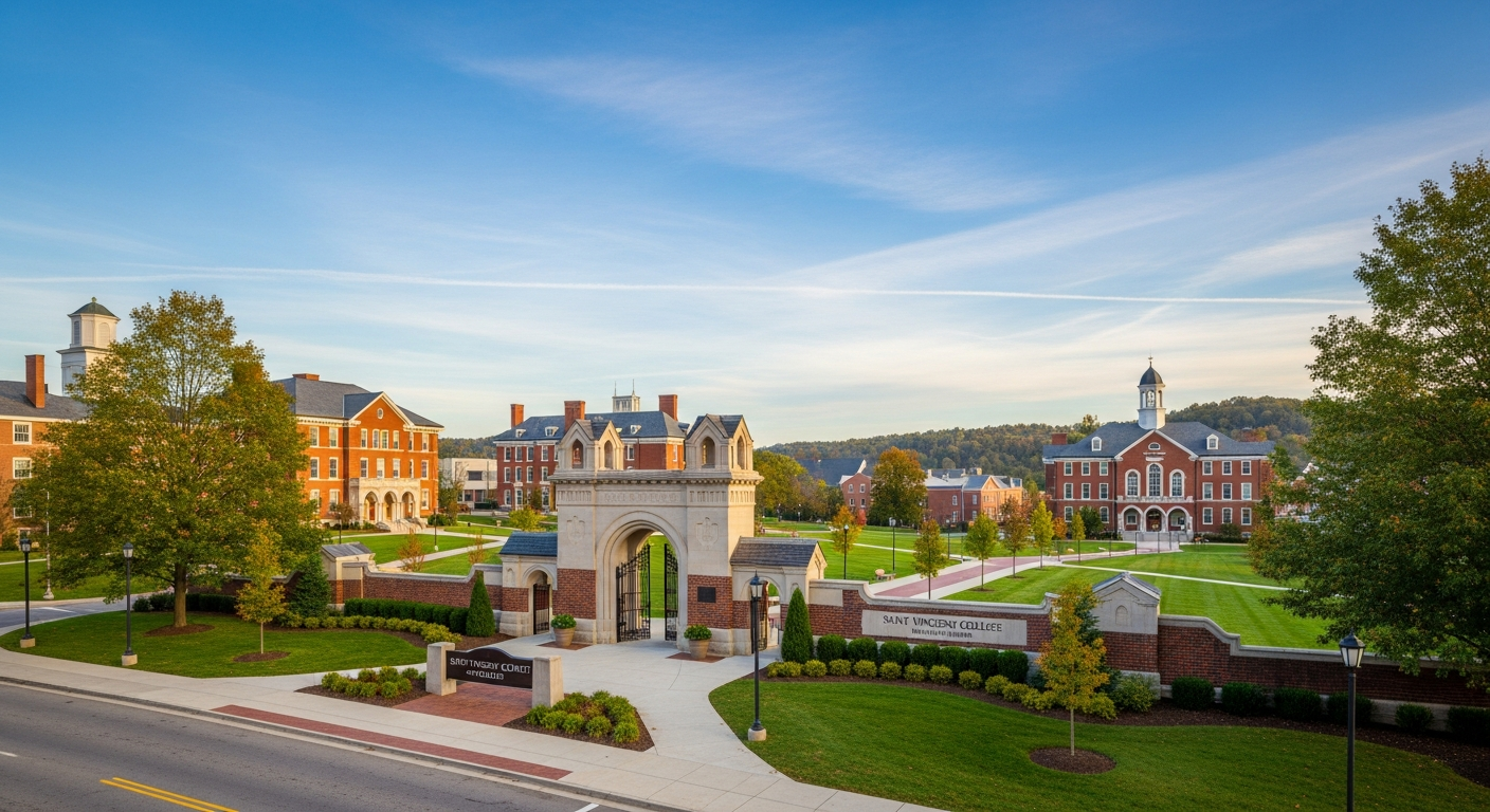iconic campus entrance gate or sign