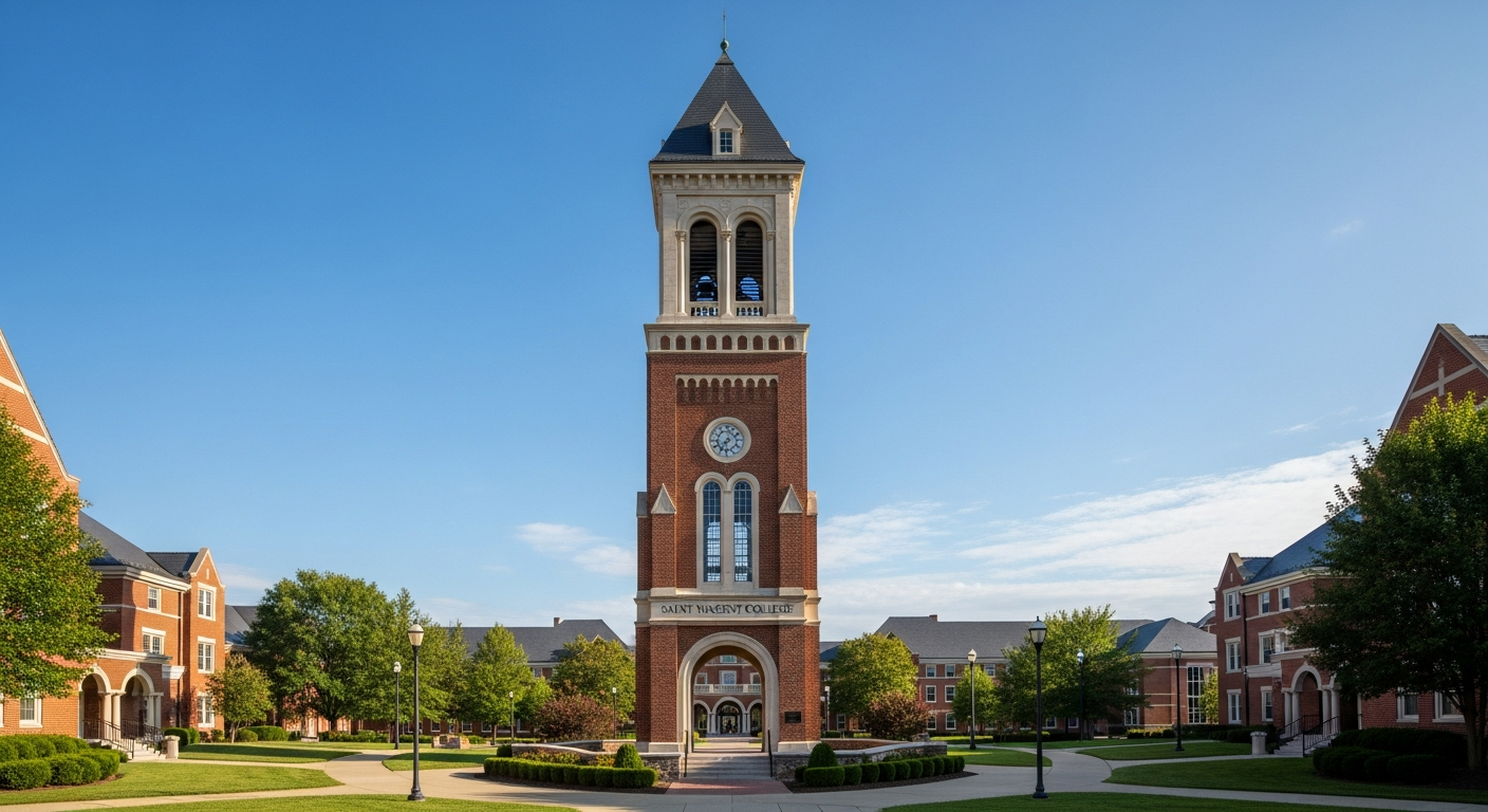 campus bell tower, clock tower, or landmark building