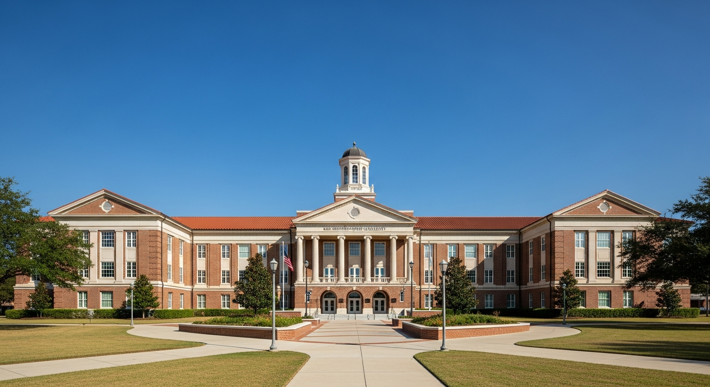 main administration building