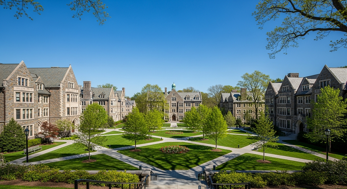 central quad or green space