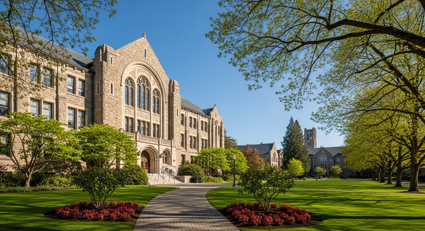 main administration building