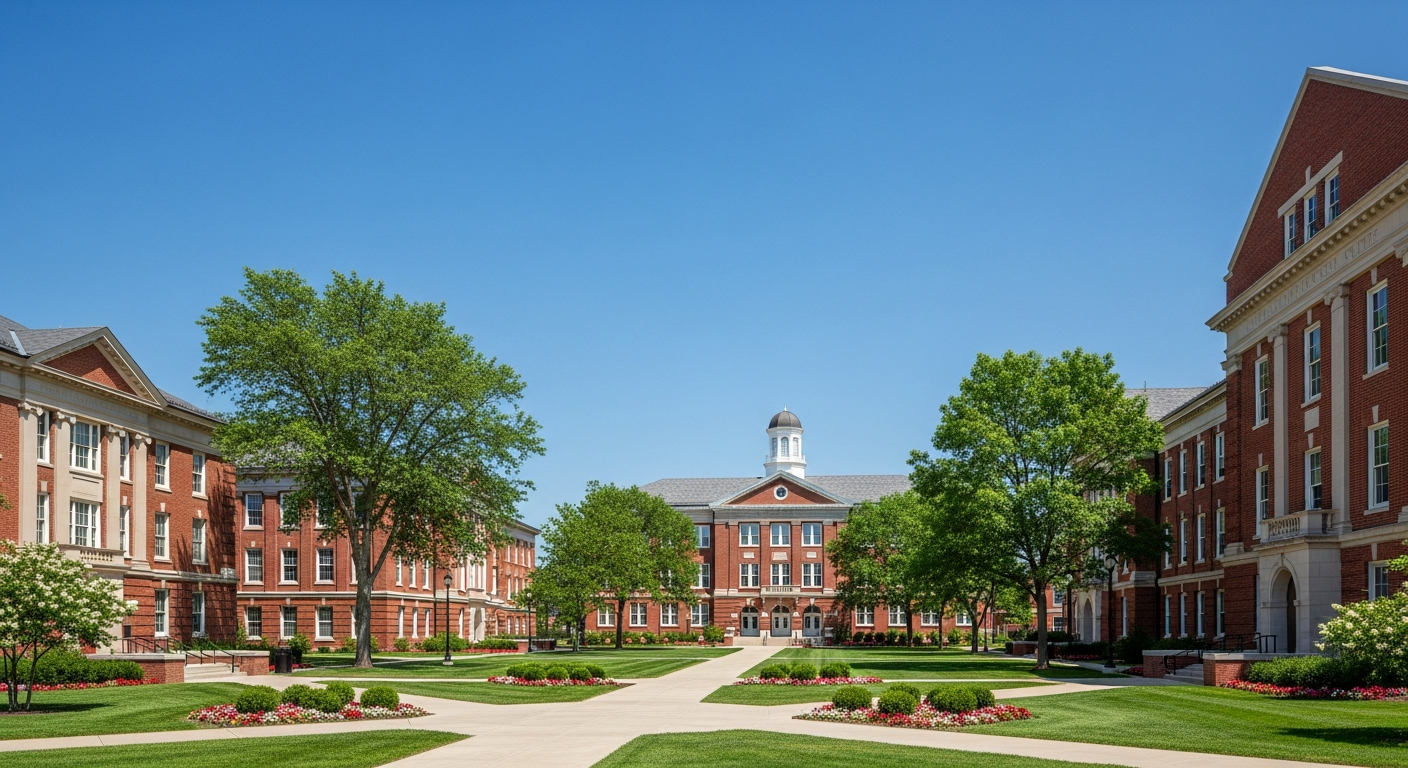central quad or green space