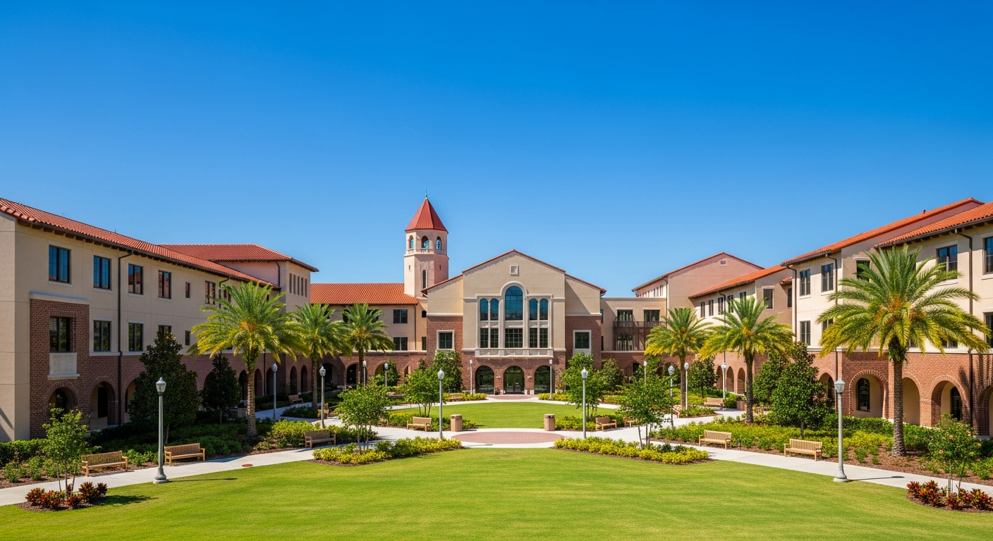 central quad or green space