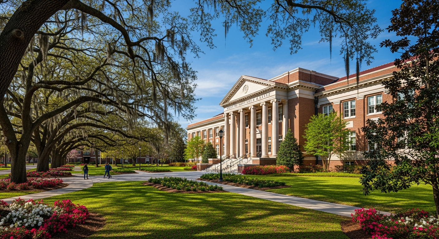 main administration building