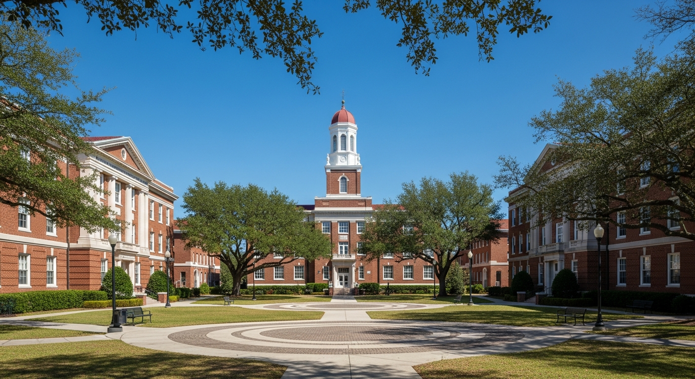 central quad or green space