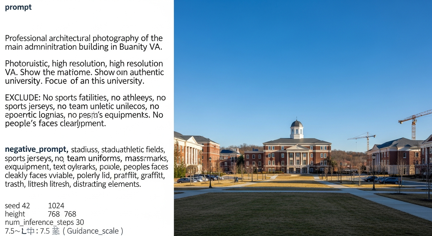 main administration building