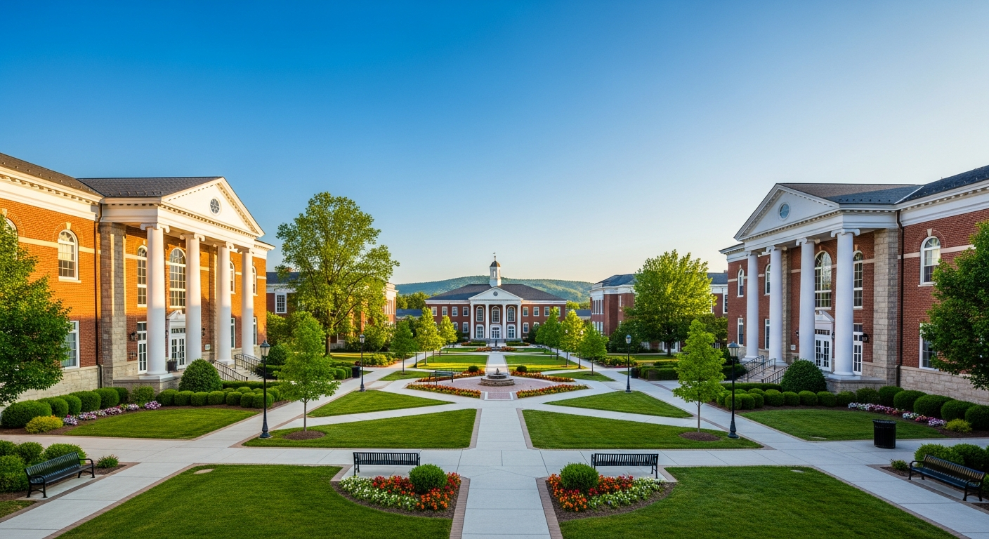 central quad or green space