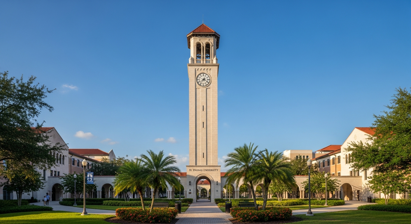 campus bell tower, clock tower, or landmark building