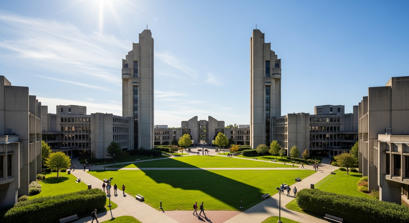 central quad or green space