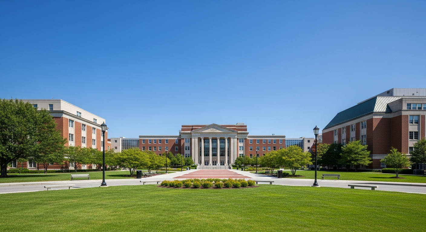 main administration building