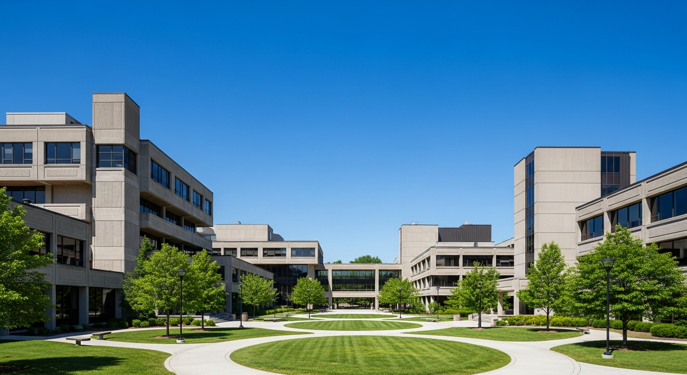 central quad or green space