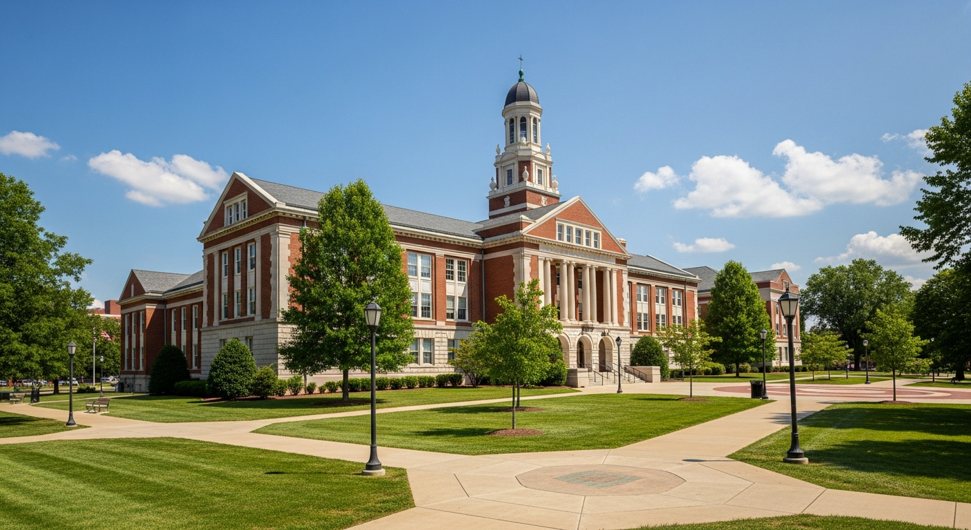 main administration building