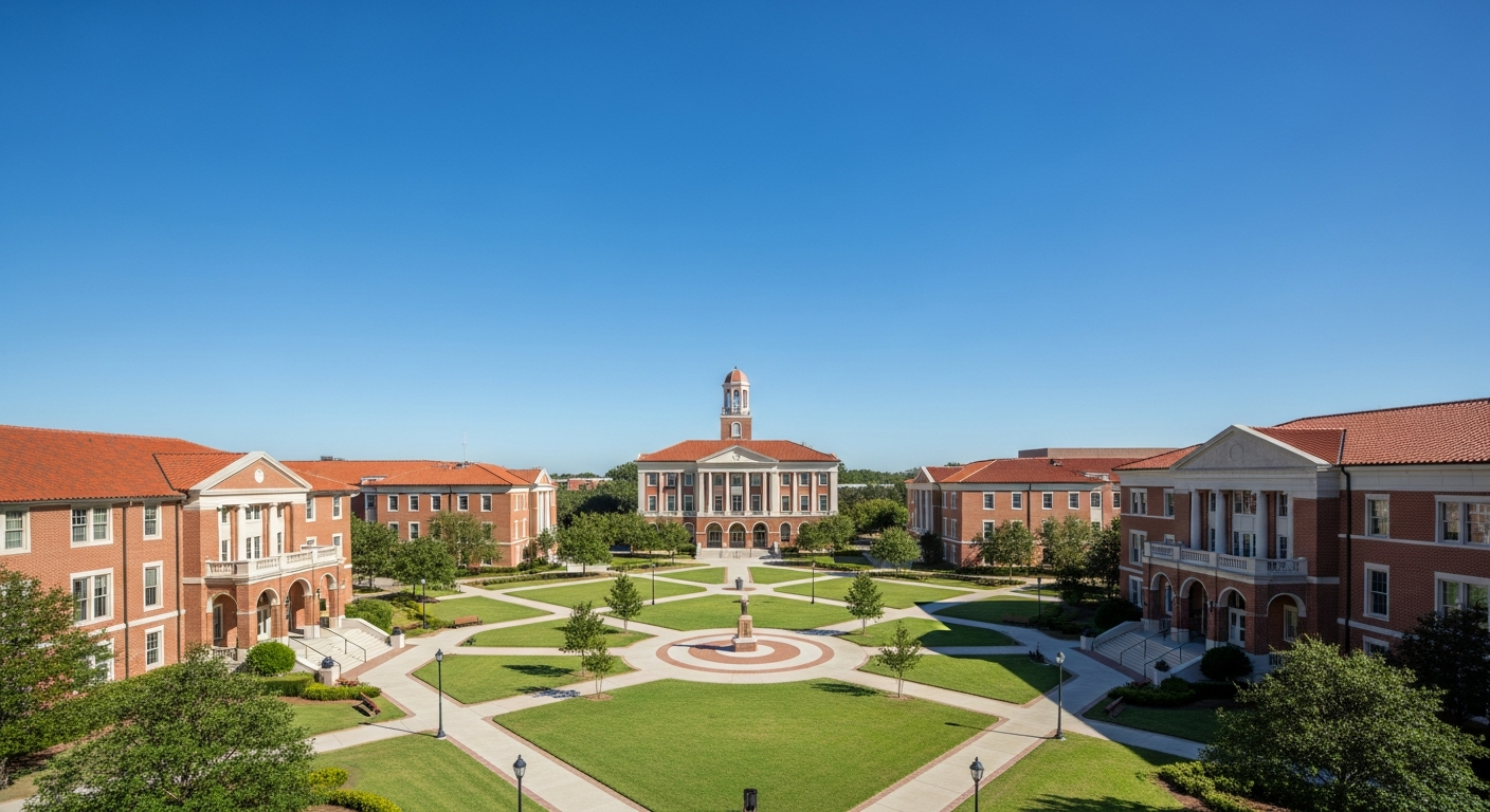 central quad or green space