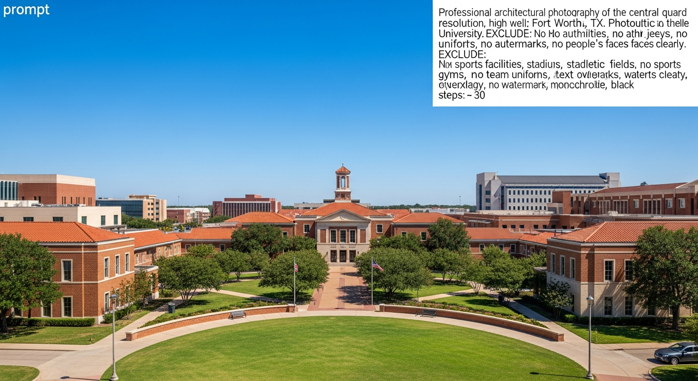 central quad or green space