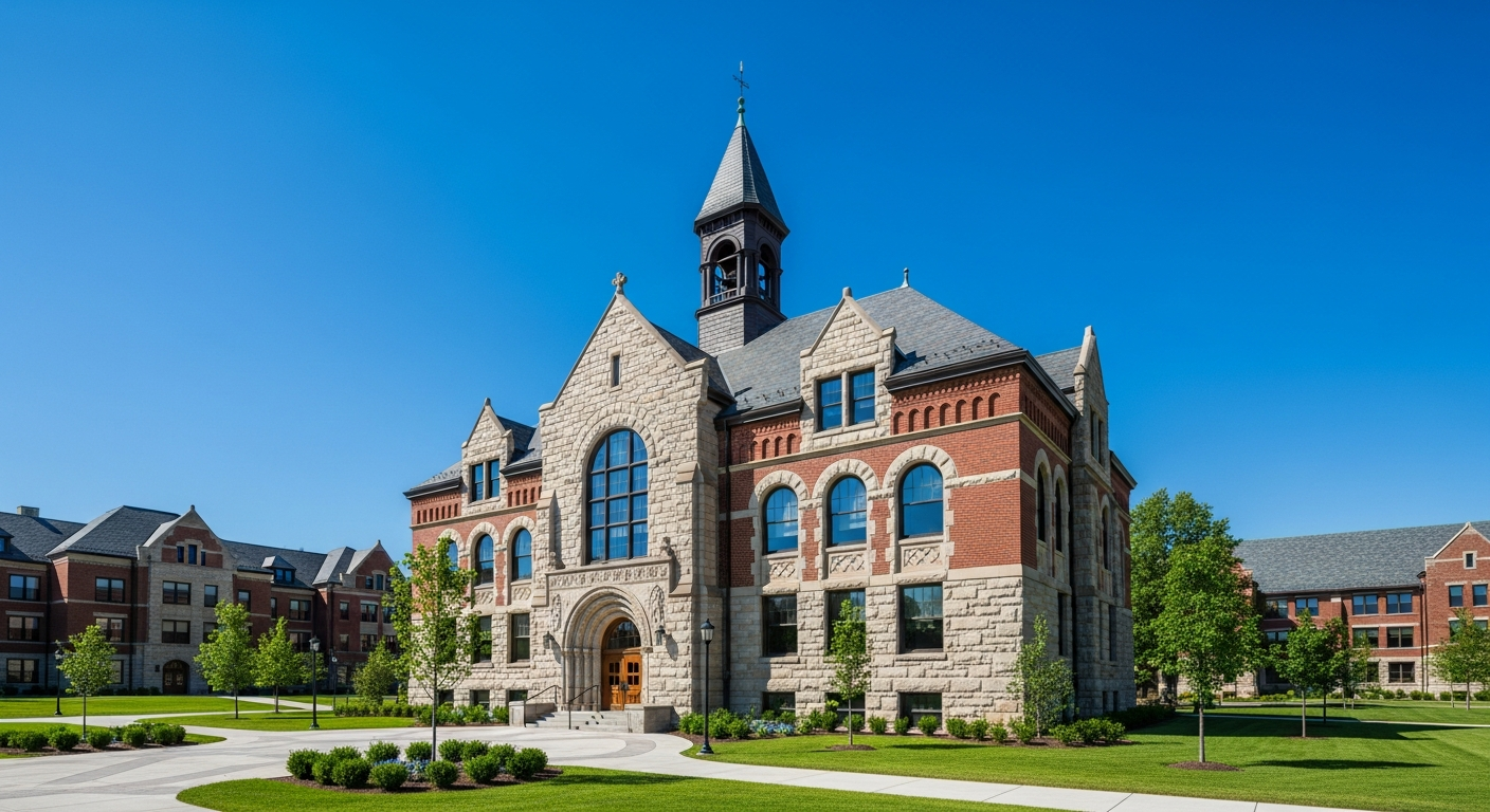 main administration building