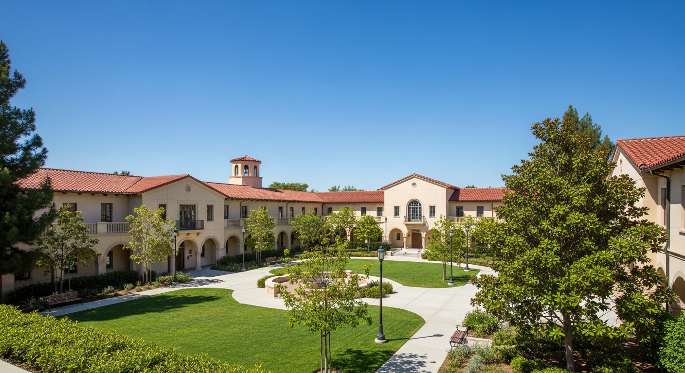 central quad or green space