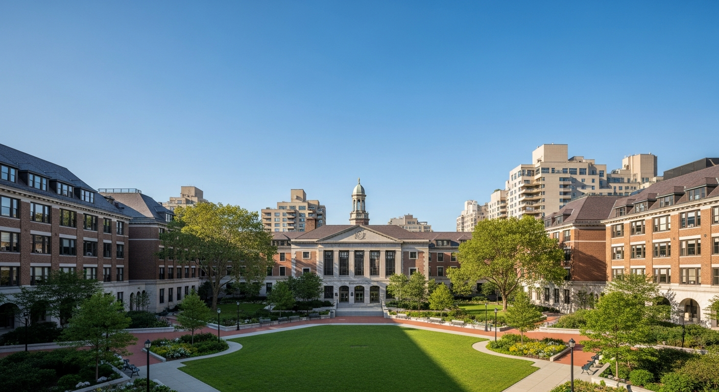 central quad or green space