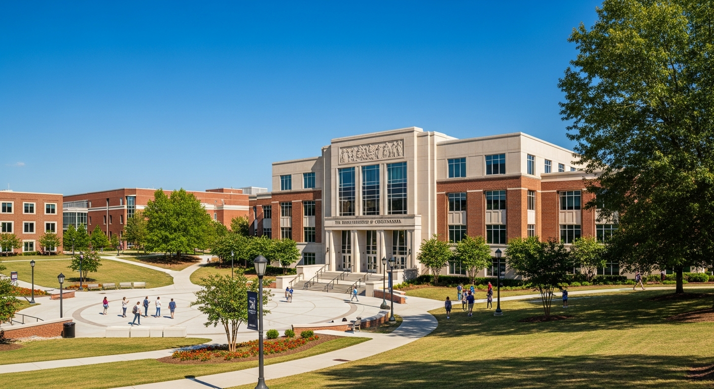 main administration building