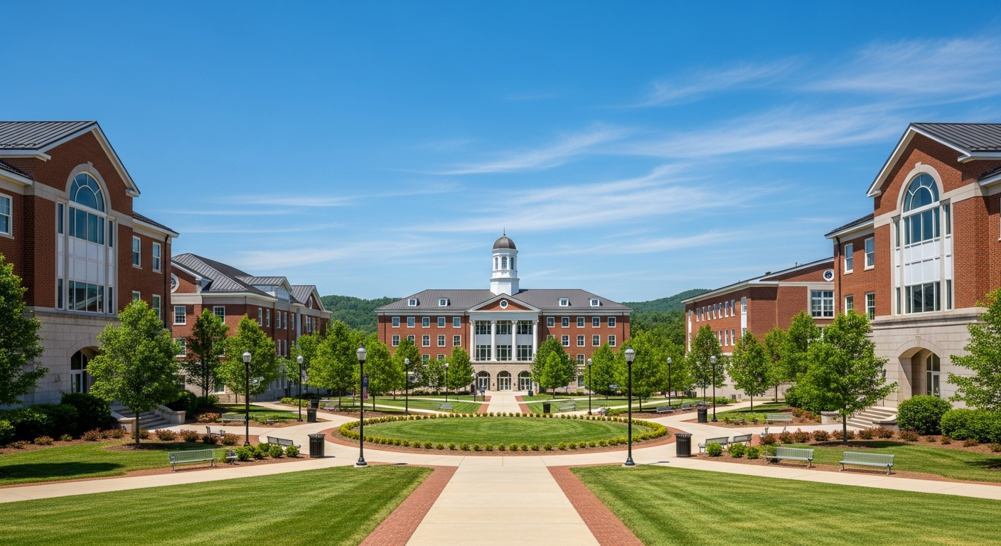 central quad or green space